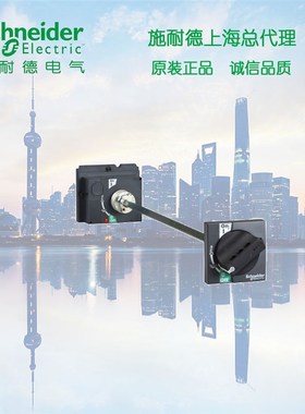 施耐德 延伸旋转手柄 LV429338 适用于CVS NSX100 160 250 黑色