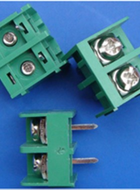 接线端子 HB9500 KF9500-2P-3P-4P 间距9.5mm 绿色 栅栏式 可拼接