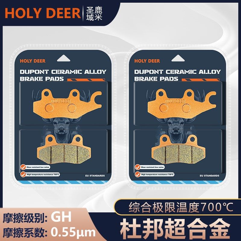 杜邦刹车片适用隆鑫无极SR150GT/LX150T-29 标准/TCS版22年碟刹皮