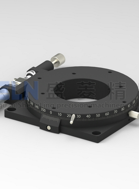 R轴RSPT100-L (RPGT100)高精度千分尺手动可调架滑台旋转平台