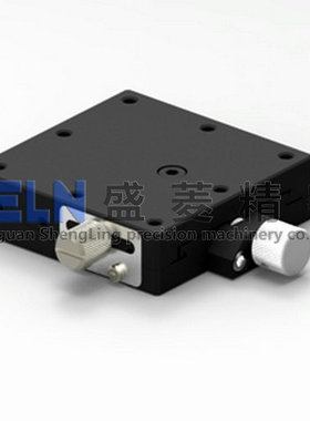 燕尾型滑台螺杆驱动手动微调平移台X轴LWFX60-L代替XEG60