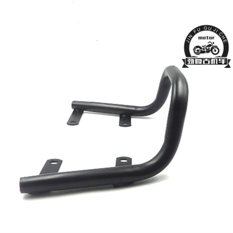 适用于启典KD250-V改装尾翼U型管扶手 复古咖啡KD150-V坐垫鞍座