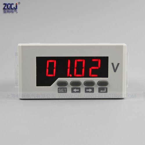 CJ-DV51-T 直流电压表 DC 0-200V 量程 200V电压表 带RS485通讯