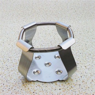 2000ml玻璃瓶夹具304不锈钢三角烧瓶夹具摇床用振荡器专用夹