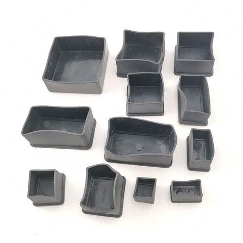 铝型材脚垫 保护套 橡胶皮套 方形护套 型材防护胶套