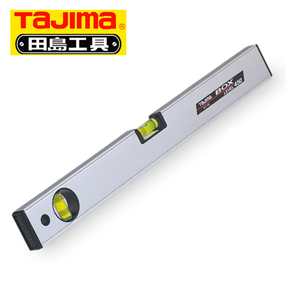 田岛日本工具正品测量水平尺30-120非磁性BX2高精度铝合金水平尺