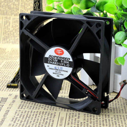 台湾正品千红 CHA9212FL-O(E) 12V 0.50A 3线 9025 机箱散热风扇