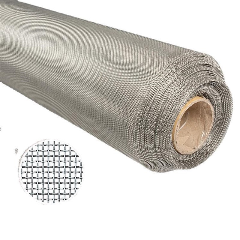 江苏钢丝网过滤网304不锈钢丝编织网密纹编织钢丝筛网卷