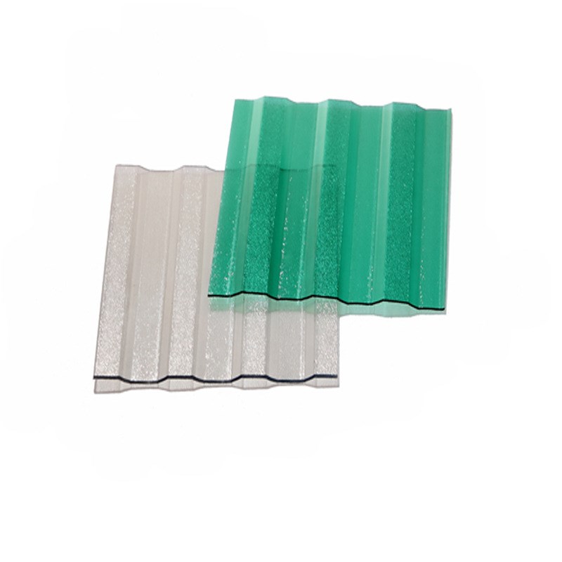 pc透明瓦采光雨棚遮阳瓦波浪板新料加厚塑料屋顶温室大棚