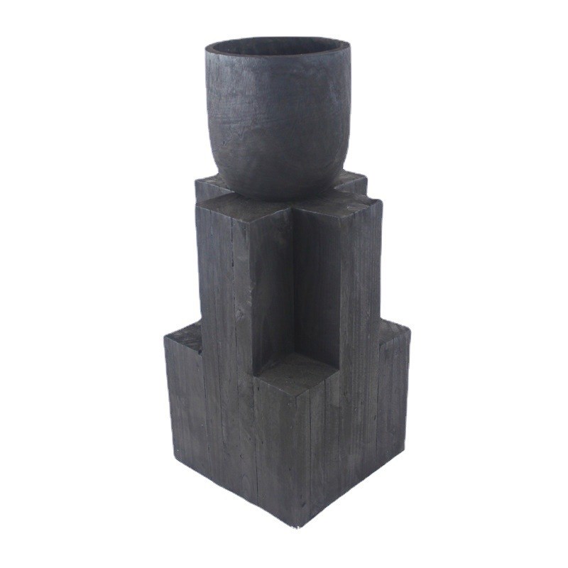 销售手工木质摆件创意花盆花架民宿酒店艺术造型装饰品