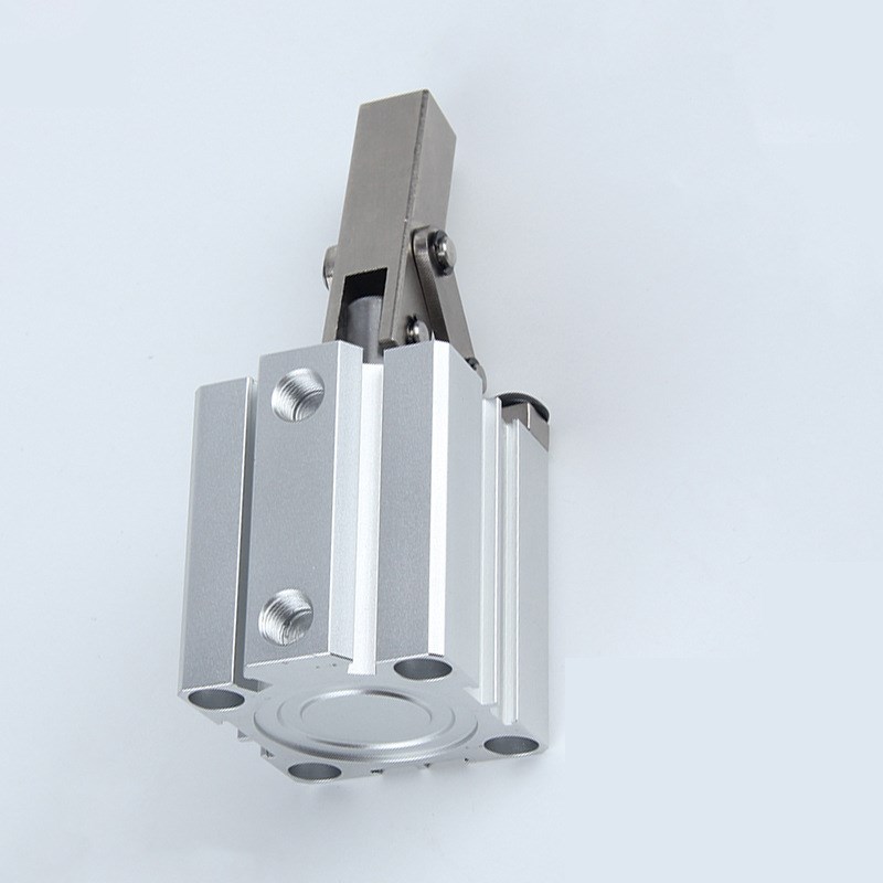 JGL杠杆气缸小型气动下压夹紧摇臂夹具双压板ACL25/32/40/50/63