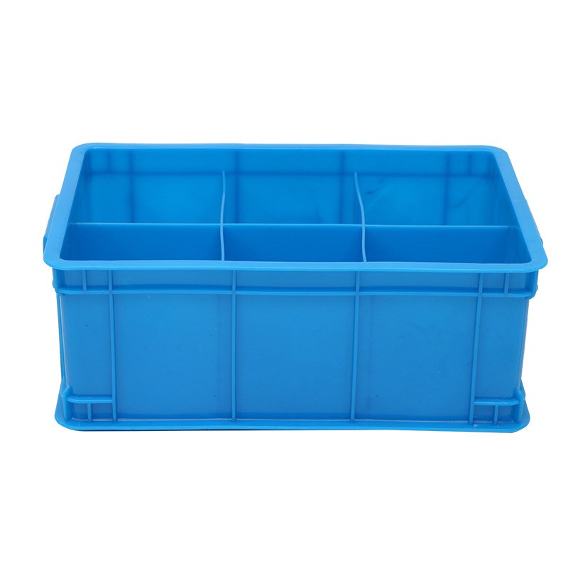 六格箱螺丝收纳盒多格工具配件周转箱塑料格子箱物料分类整理胶箱
