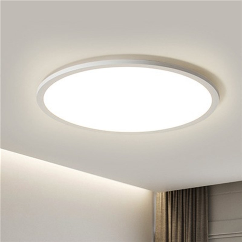 客厅灯超薄现代简约大气大灯大厅主灯白色1cm极简长方形吸顶灯