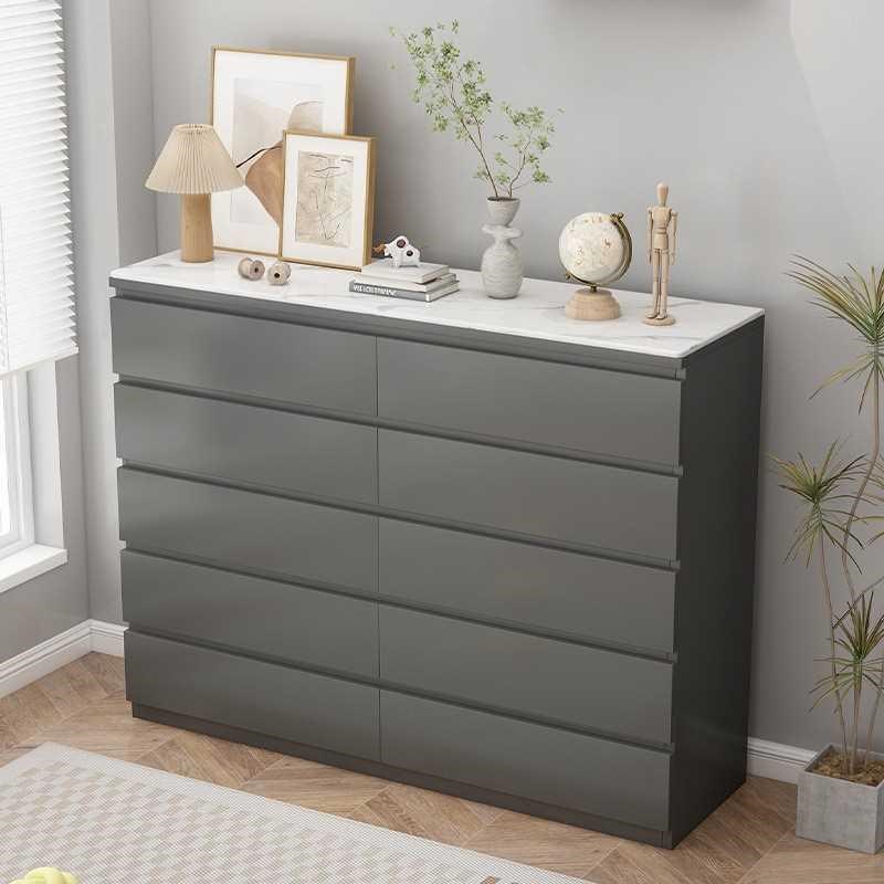 家用卧室多层储物柜客厅靠墙x五斗柜现代简约抽屉柜实木收纳斗柜