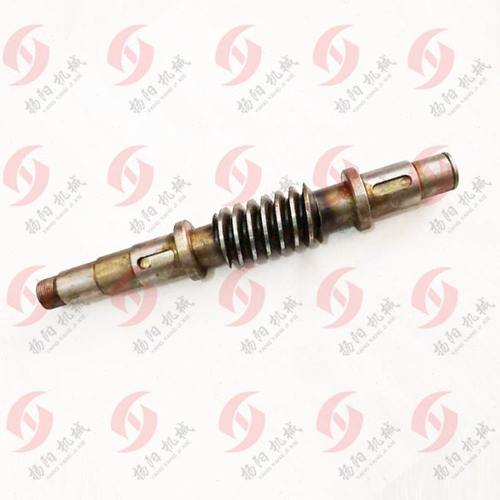 上海蚌埠X53T/X5042A蜗杆562 长度286 K2 M3 进给箱蜗杆 铣床配件