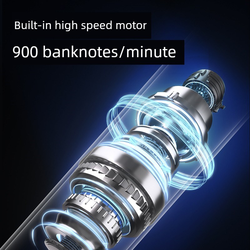 Deli 3921点钞机小型商用2025新型b级点钞机便携式人民币点K钞机