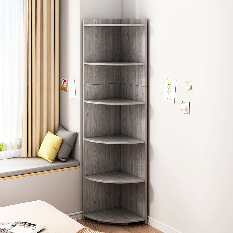 角柜落地置物架客厅墙角收纳架三角书H架卧室拐角柜多层靠墙转角