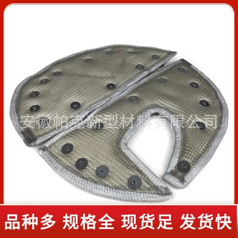 消声器可脱卸式保温套可拆卸式防火被排气系统保温隔热防护罩工厂