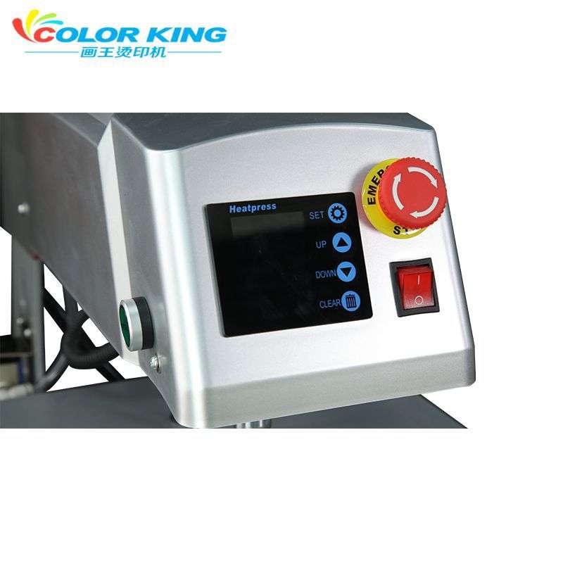 气动全自动双工位烫画机高压服装印花加工设备贴花机热压机印画机