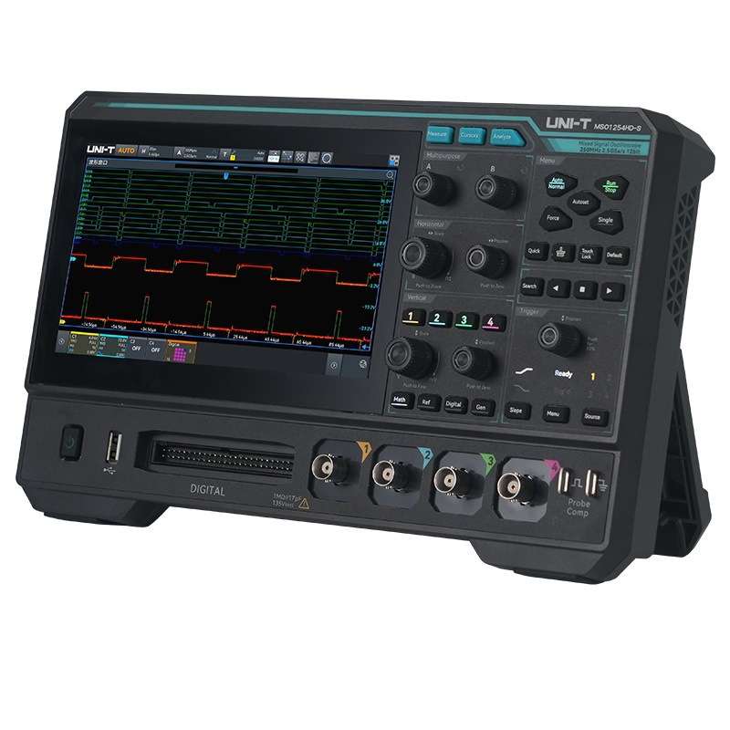 优利德MSO1254HD-S数字示波器四通道高分辨率12bit示波器250MHz