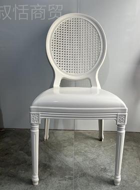 具016工厂直摔销整PP塑料一体成型酒店装家耐椅现代简约靠背椅