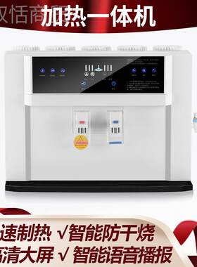 智能语音冷热VQP过净水器家用直饮净下机ro反饮渗透滤厨式加热一