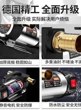 电动抽油1LAN2v24v油22油0v泵柴油泵小型抽机自吸泵加加油机