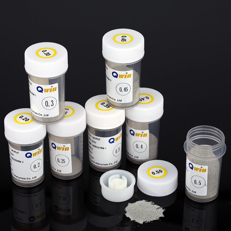 台湾群威BGA有铅锡球锡珠0.2/0.3/0.35 0.4 0.45 /0.5/0.6/0.76MM