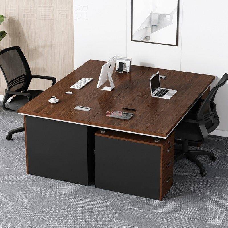 办公椅EYC组老板桌办公室台式电脑桌家用桌简约合现代职员工位员