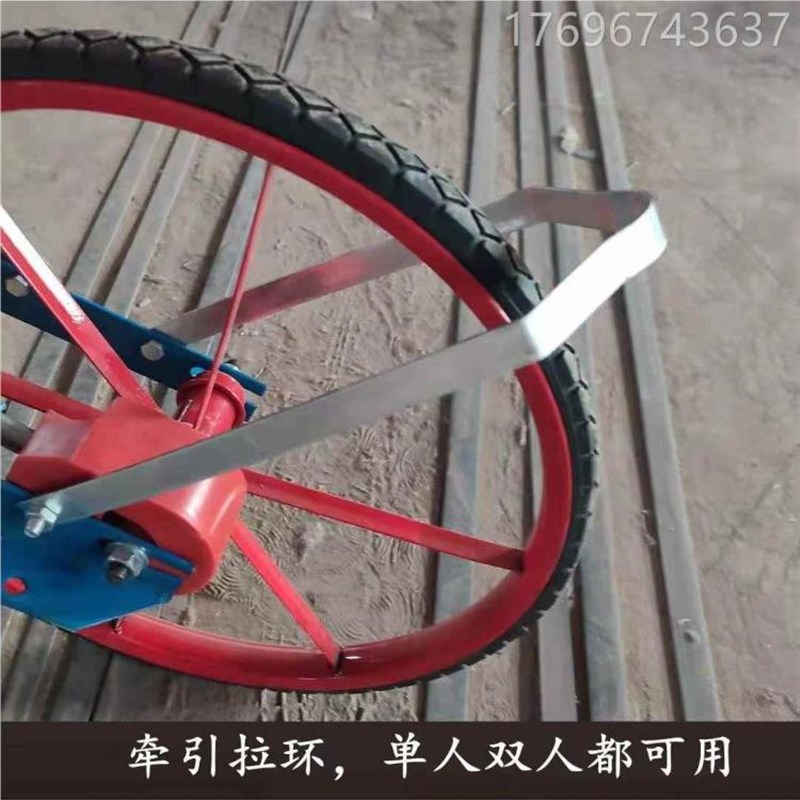 小型手推施肥车 电动撒肥机施肥器 玉米大豆播种机小麦手扶化肥篓