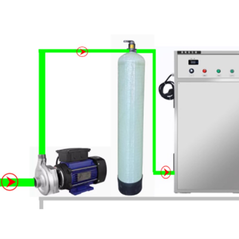 游泳池水净化处理  20G风冷臭氧发生器 水处理杀菌消毒高浓度消毒