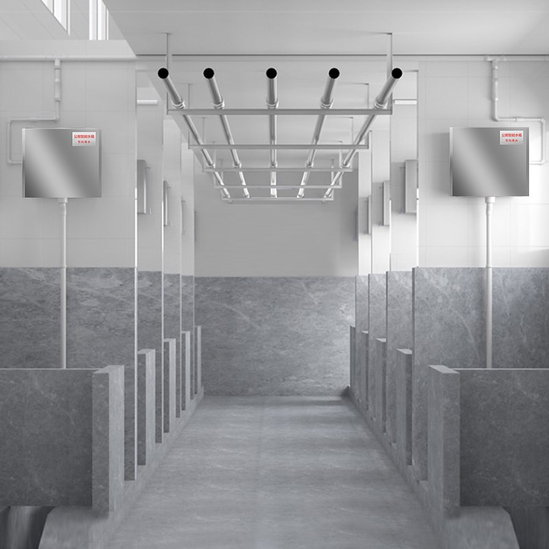 学校公厕便槽不锈钢地沟冲水箱50升60升70升不锈钢手拉自动冲水箱