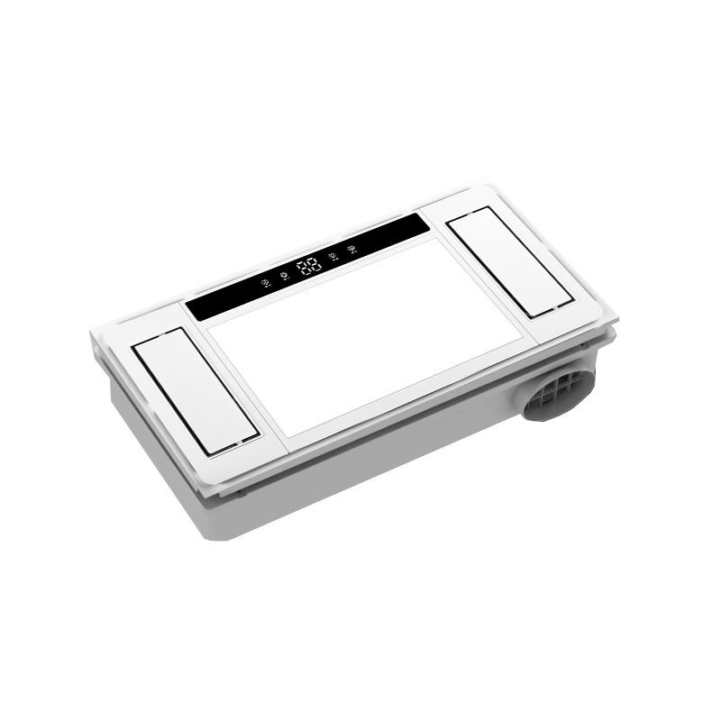 300x600厨房凉霸照明二合一静音电风扇 吸顶集成吊顶冷风机