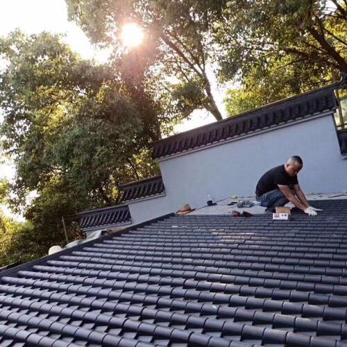 加厚增韧屋面瓦1米连接瓦屋顶防漏雨搭瓦安装简便无缝衔接
