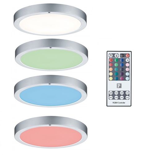 带遥控器的变色变光吸顶灯,15W,可调彩色,色温,亮度