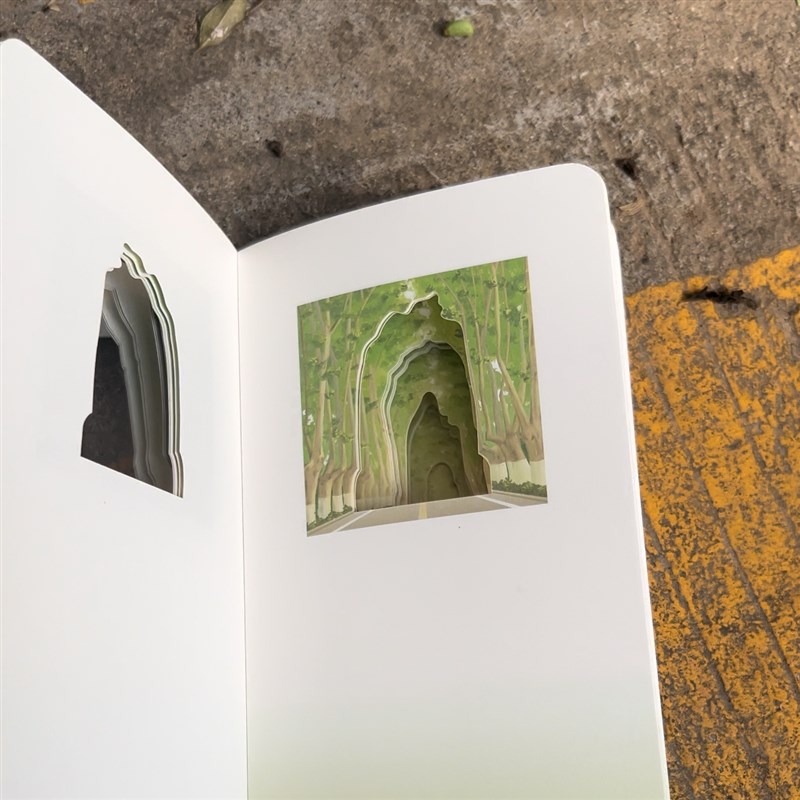 先锋书店文创梧叶生凉笔记本镂空原创设计南京梧桐大道景点礼物