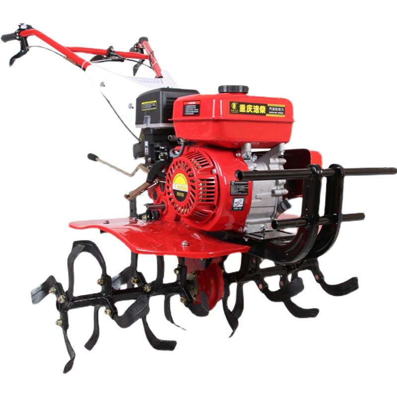 微耕机汽油耕地机家用犁地机小型农用打田机打地机柴油水田旋耕机