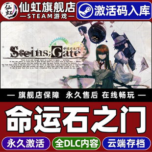 CDKey入库全球区国区STEINS;GATE 激活码 全DLC电脑PC单机剧情丰富视觉小说科幻冒险游戏 命运石之门 Steam正版