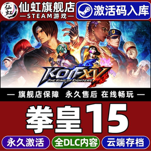 Steam正版拳皇15激活码CDKey入库全球国区THE KING OF FIGHTERS XV 全DLC 电脑家庭组联机2D动作对战格斗游戏