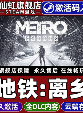 Steam正版地铁离乡 激活码CDKey入库全球区国区 Metro Exodus 全DLC单机电脑PC后末日 开放世界 剧情丰富游戏