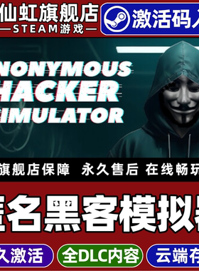 Steam正版匿名黑客模拟器 激活码CDKey入库全球区国区Anonymous Hacker Simulator全DLC电脑PC单机模拟游戏