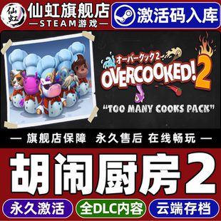 Steam正版胡闹厨房2 激活码CDKey入库全球区国区 Overcooked! 2 全DLC动作  休闲  独立  多人联机电脑PC游戏
