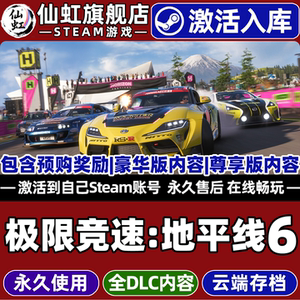 极限竞速地平线6游戏Steam入库