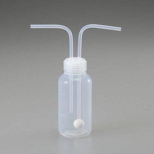 PFA洗气瓶 250mL 接管4*6mm 透明特氟龙洗气瓶 四氟洗气瓶