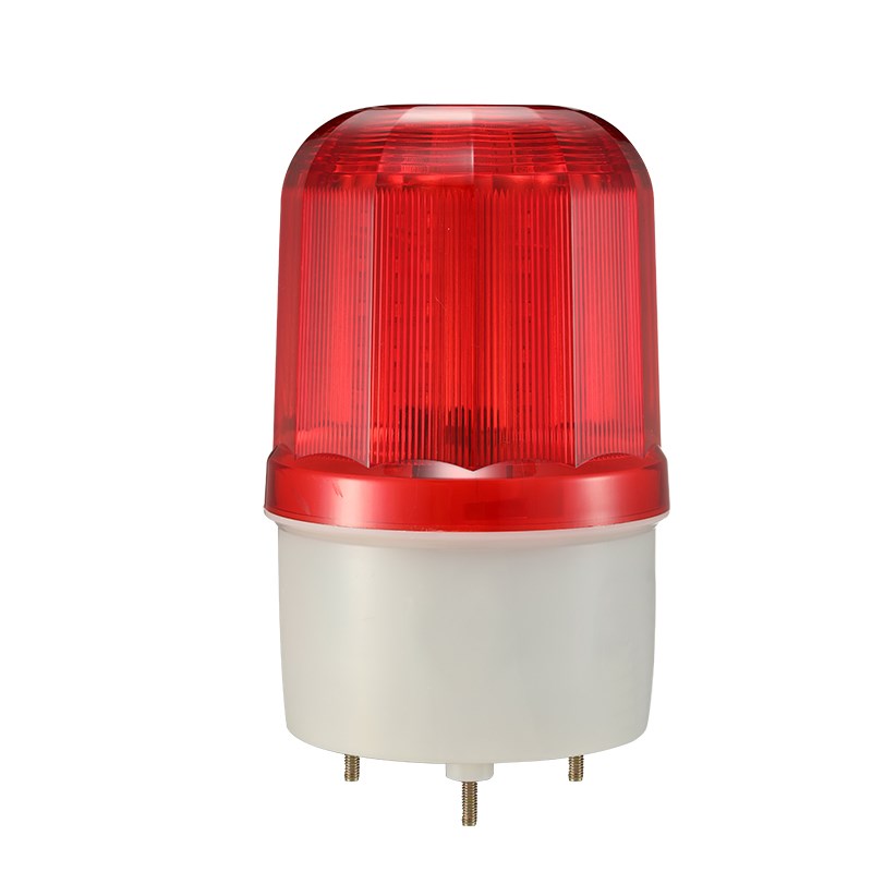 语音提示器旋转警报灯闪烁灯LED声光报警器220V24V12V警示爆闪灯