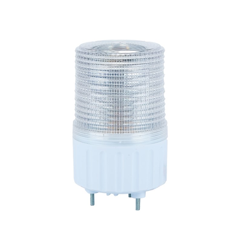 LED一体三色灯声光报警器T80-3TJ机床信号指示灯12V24V闪亮警示灯