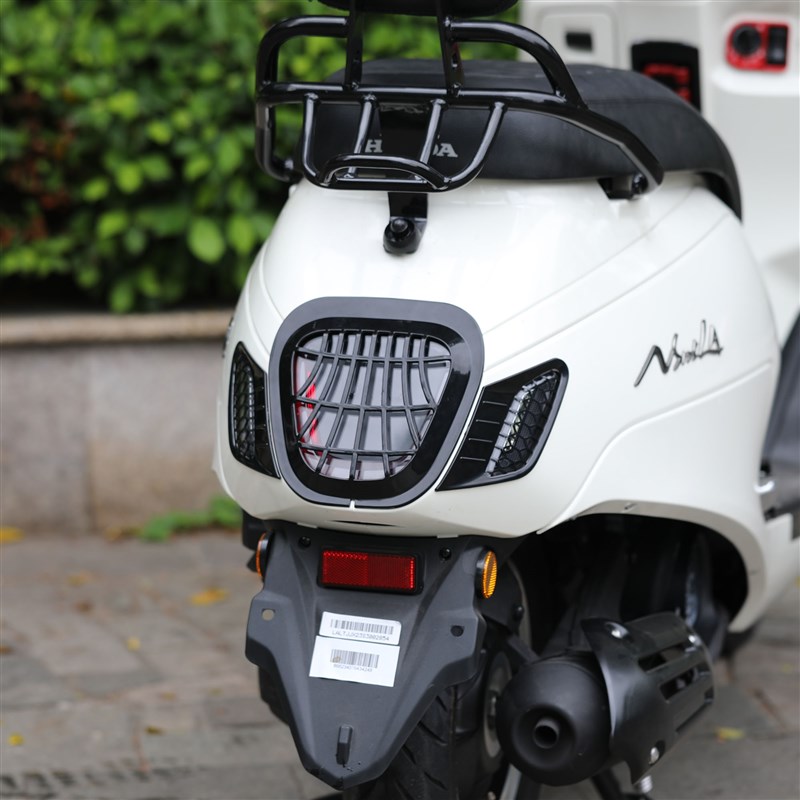 适用本田NS125LA 25款 改装复古后刹车灯罩大U灯帽后尾灯装饰网