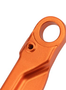 铝合金侧脚架 17-22款适配KTM胡思瓦纳等越野摩托车边撑 橙色