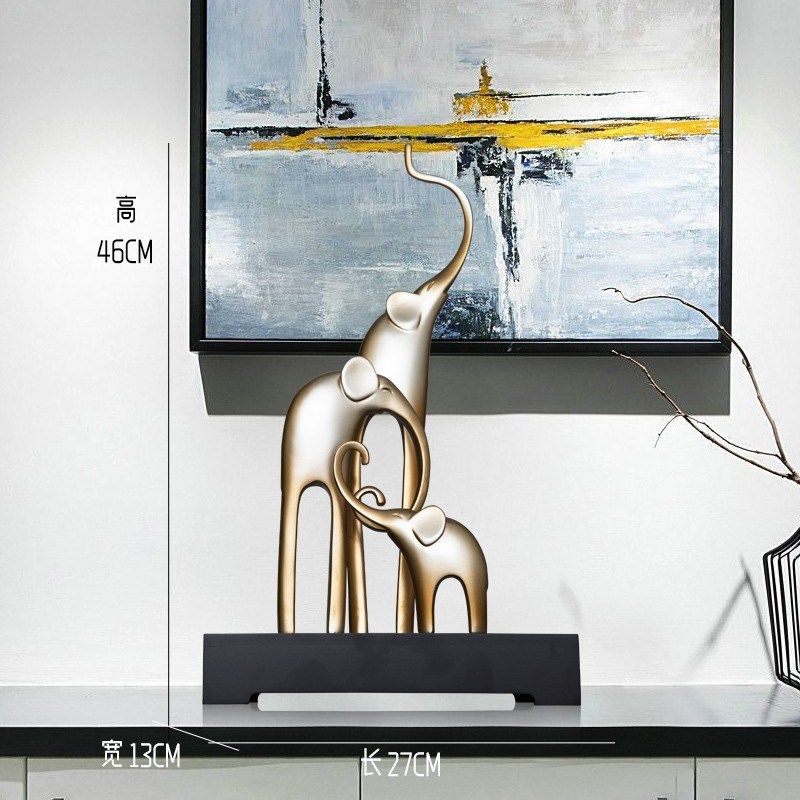 招财大象摆件客厅电视柜玄关酒柜桌面摆设轻奢高档家居装饰工艺品,特色手工艺,其他特色工艺品,淘宝优惠券,粉丝福利购,淘宝优惠卷