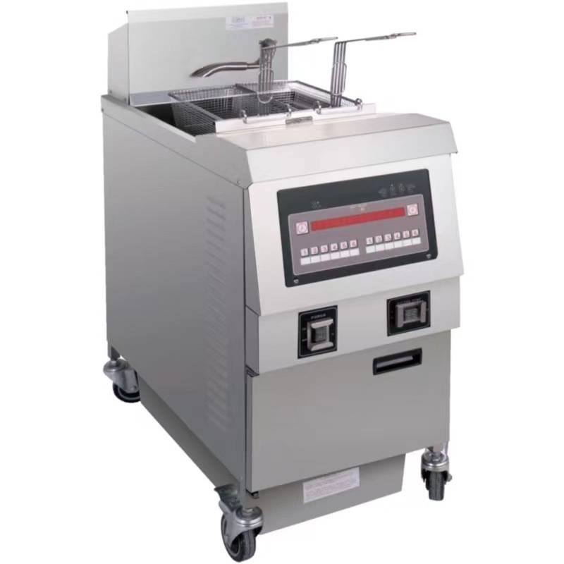 立式电热开口炸锅滤油电炸炉油炸锅连锁餐饮炸薯 OFE-321